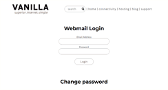 Desktop Screenshot of mail.vanilla.co.za