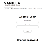 Tablet Screenshot of mail.vanilla.co.za